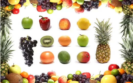 عکس باکیفیت انواع میوه ها