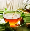  تصویر با کیفیت فنجان و قوری چای سبز