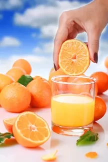 تصویر با کیفیت آب گیری پرتقال تصویر با کیفیت آب گیری پرتقال