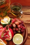 عکس باکیفیت انواع میوه ها روی میز