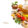 عکس با کیفیت سبزیجات و ماکارونی