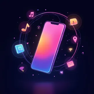 تصویر با کیفیت استوک موبایل عکس حرفه ای تکنولوژی