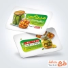 طرح کارت ویزیت لایه باز ترشی و مربا شامل عکس زیتون و مربا
