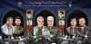طرح لایه باز بنر سالگرد سردار سلیمانی شامل نقاشی دیجیتال سردار سلیمانی و شهدای مقاومت جهت چاپ بنر و پوستر