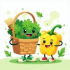 عکس حرفه ای سبزیجات