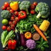 عکس حرفه ای سبزیجات