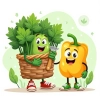 عکس حرفه ای سبزیجات