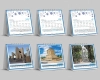 طرح لایه باز تقویم رو میزی باستانی شامل عکس مکانهای دیدنی ایران جهت چاپ تقویم ملی 1403 رومیزی