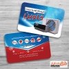 فایل لایه باز کارت ویزیت کولر و اسپلیت شامل عکس اسپلیت و وکتور یخ جهت چاپ کارت ویزیت کولر و اسپیلت
