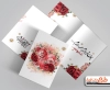 طرح قابل ویرایش کارت پستال ولنتاین فرمت psd جهت چاپ کارت پستال تبریک ولنتاین و کارت پستال عاشقانه