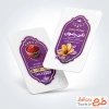 طرح خام کارت ویزیت زعفران فروشی شامل عکس زعفران