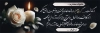 طرح پلاکارد تسلیت شامل عکس گل و شمع