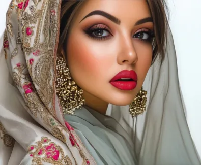 عکس زن با آرایش عکس حرفه ای زن