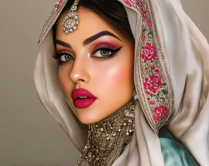 عکس آرایش و میکاپ عکس حرفه ای زن