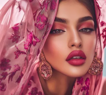 دانلود تصویر زن آرایش کرده عکس حرفه ای زن