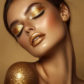 عکس استوک میکاپ زنانه عکس حرفه ای زن