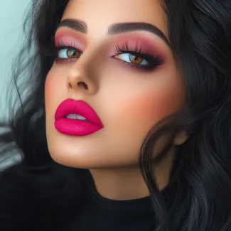 عکس آرایش زن عکس حرفه ای زن
