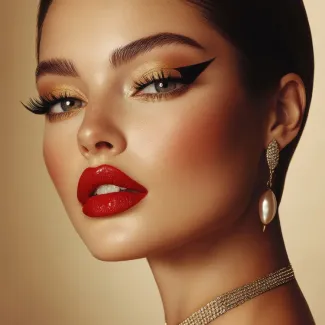 عکس میکاپ آرایشی عکس حرفه ای زن