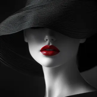 عکس با کیفیت دختر با کلاه عکس حرفه ای زن
