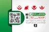 کارت ویزیت لایه باز نمایندگی بیمه البرز شامل عکس لوگوی بیمه البرز جهت چاپ کارت ویزیت بیمه البرز