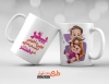 دانلود طرح لیوان روز مرد شامل تصویرسازی مرد و کودک دختر جهت چاپ حرارتی روی ماگ و لیوان پدر 