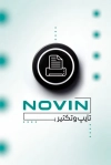 طرح کارت ویزیت تایپ و تکثیر شامل عکس لپ تاپ