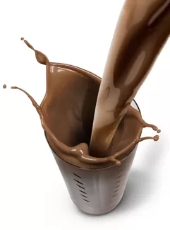 تصویر با کیفیت شیر کاکائو و شکلات داغ