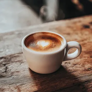 تصویر حرفه ای فنجان قهوه عکس حرفه ای کافی شاپ