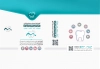 طرح بک شاپ دندانپزشکی با قابلیت ویرایش المان ها