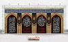 طرح بنر پشت سن محرم جهت چاپ بنر پشت منبری و جایگاه محرم و شهادت امام حسین