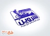 طرح آماده مهر ژلاتینی دوچرخه فروشی با وکتور دوچرخه سوار