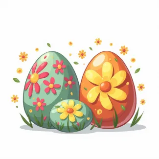 عکس حرفه ای تخم مرغ رنگی