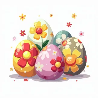 عکس حرفه ای تخم مرغ رنگی