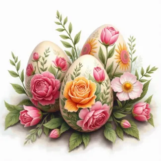 عکس حرفه ای تخم مرغ رنگی