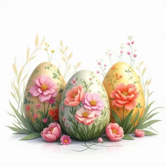 عکس حرفه ای تخم مرغ رنگی