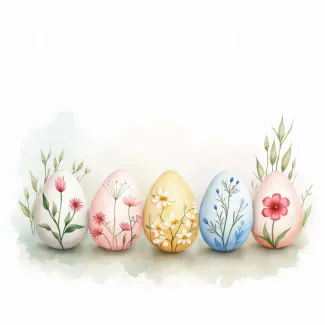 عکس حرفه ای تخم مرغ رنگی