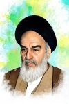 نقاشی دیجیتال با کیفیت امام خمینی