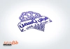 طرح مهر لایه باز فروشگاه فرش شامل وکتور گل