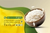 طرح لایه باز کارت ویزیت فروشگاه برنج شامل عکس برنج