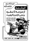 طرح لایه باز تراکت ریسو برنج شامل وکتور سیاه و سفید کیسه برنج