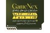طرح کارت ویزیت فروشگاه کنسول بازی لایه باز شامل شخصیت های بازی کامپیوتری جهت چاپ کارت ویزیت گیم نت