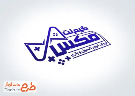 فایل لایه باز مهر گیم نت با وکتور کنسول بازی