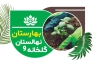 طرح کارت ویزیت گلخانه و نهالستان شامل وکتور فرغون