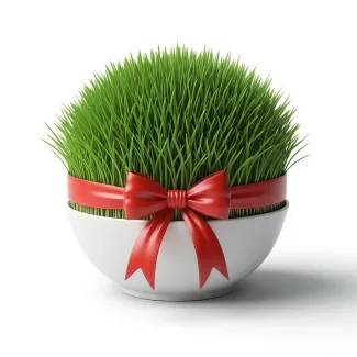 عکس حرفه ای سبزه هفت سین