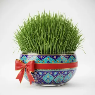 عکس حرفه ای سبزه هفت سین