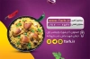 کارت ویزیت رستوران شامل عکس غذای ایرانی جهت چاپ کارت ویزیت غذا خوری سنتی