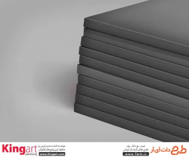 موکاپ جلد کتاب قابل ویرایش به صورت لایه باز با فرمت psd جهت پیش نمایش کتاب، مجله، دفترچه یادداشت