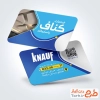 دانلود کارت ویزیت کناف ساختمان با رنگبندی آبی قابلیت ویرایش و فرمت PSD