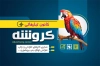طرح لایه باز کارت ویزیت کانون تبلیغات با عکس طوطی