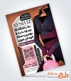 نمونه تراکت باشگاه ورزشی بانوان شامل عکس زن ورزشکار